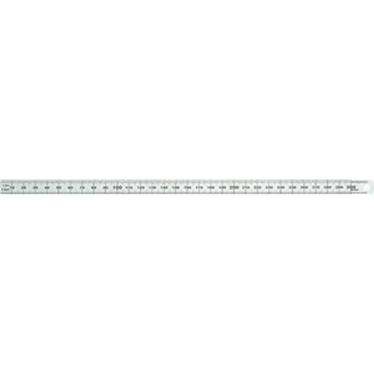 """""""RUMOLD Stahllineal 323703, silber, rostfreier Edelstahl, 30cm"""""""