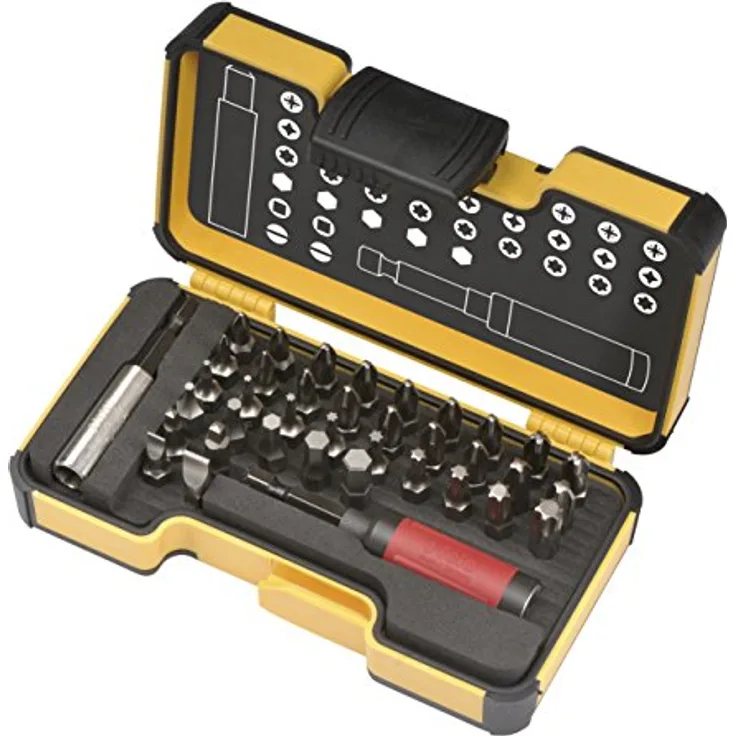 Felo''Bits 38'' Bit-Box 38-teilig mit Star-Automatikhalter, 020 738 06
