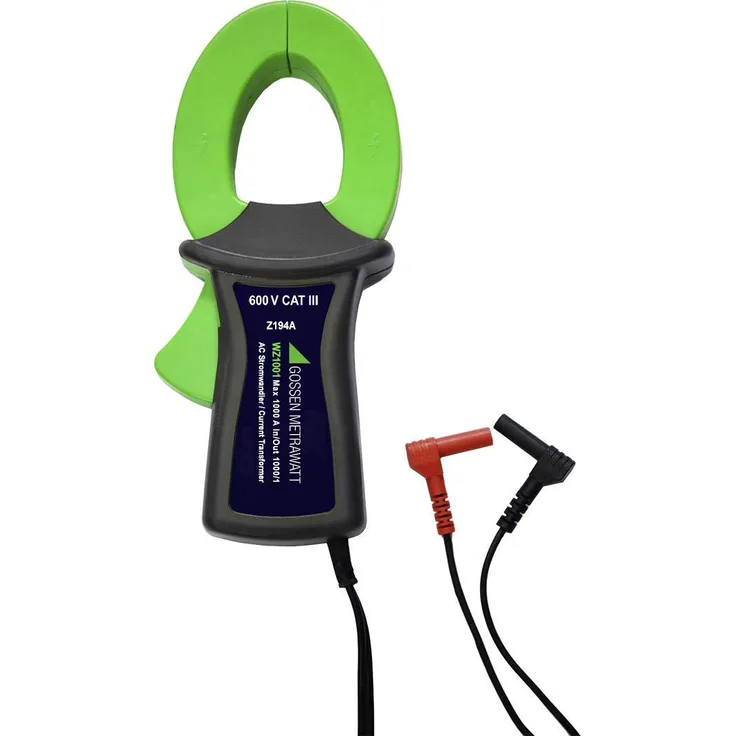 Gossen Metrawatt WZ1001 Stromzangenadapter Messbereich A-AC Bereich: 1 - 1000A