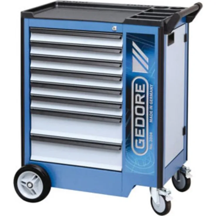 GEDORE 2004 0620 Werkzeugwagen mit 8 Schubladen, 8