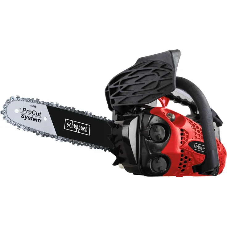 Scheppach Benzin Kettensäge CSP2540 Einhandkettensäge | 25cm Schwert | 25,4 cm³ | 2-Takt Benzin-Motor | ProCut Schwert & Kette | kompakt und leicht – Bild 1