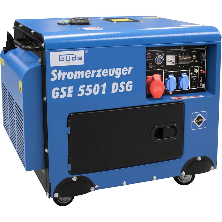 Güde Stromgenerator Diesel Aggregat Stromerzeuger GSE 5501 DSG 230V-400V-12V – Bild 1