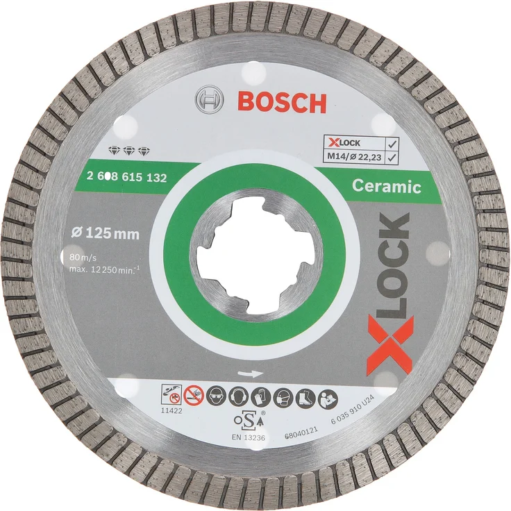 Bosch Professional X-LOCK Diamant-Trennscheibe Best for Ceramic Extra Clean – Bild 1