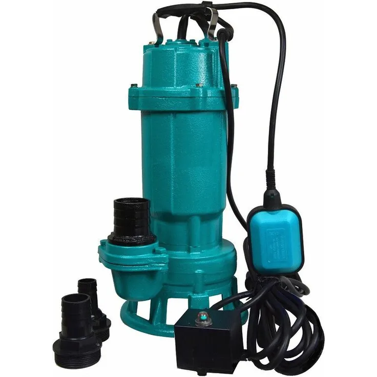 IBO - Schmutzwasserpumpe 20 30 M Schlauch Fäkalienpumpe 1500 W 18000 L-Std Storz C Kupplung Tauchpumpe Abwasserpumpe | Ausführung: Pumpe inkl.