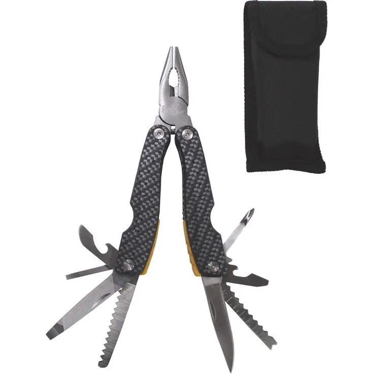 Werkzeugset, große Ausführung, Carbon Griff