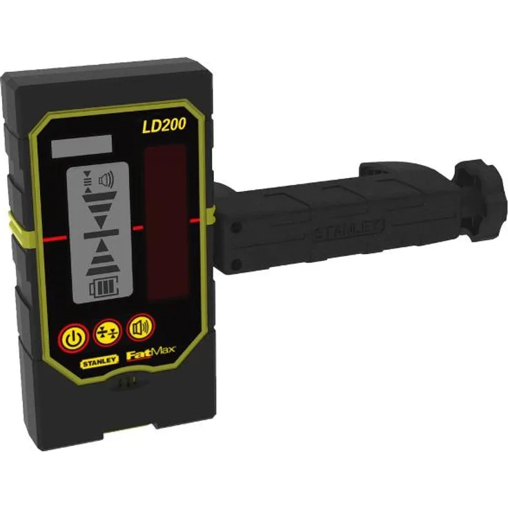 Stanley Laserempfänger LD200 (für Linienlaser, 50 m Arbeitsbereich, für 1-77-321-1-77-021-1-77-322 mit Halterung) 1-77-132