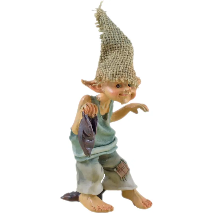 Pixie schleicht barfuß 8 cm Figur Kobold Fee Fabelwesen