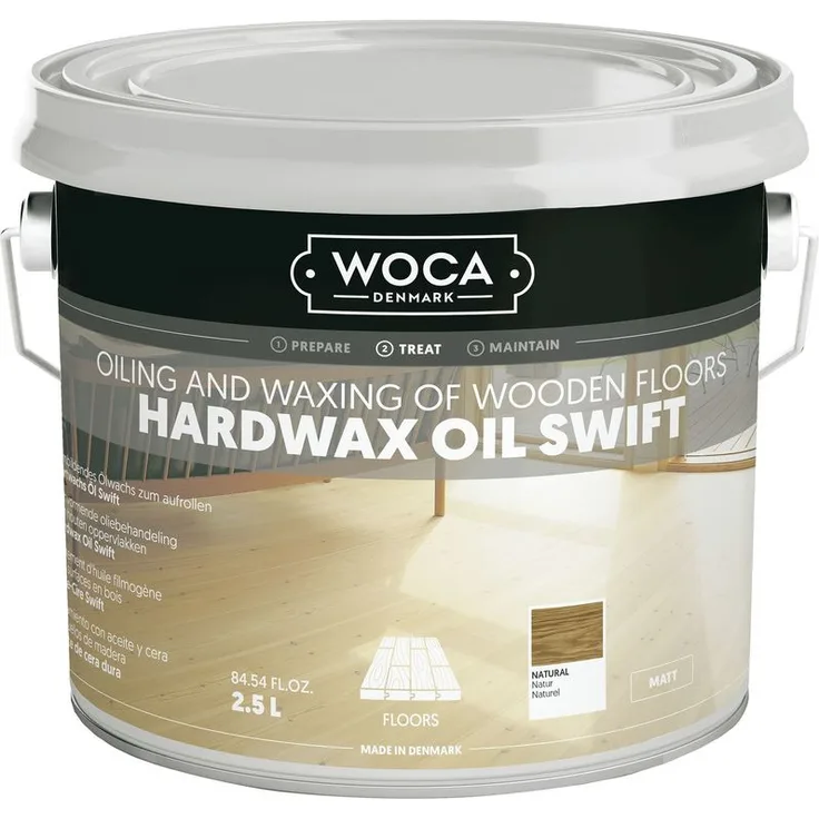 Hartwachs Swift, matt, natur 2,5 L - Woca