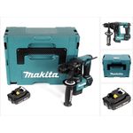 Makita DHR171E1J 18 V 2-stufiger Brushless Akku Bohrhammer mit SDS Plus im Makpac + 1 x 2,0 Ah Akku - ohne Ladegerät