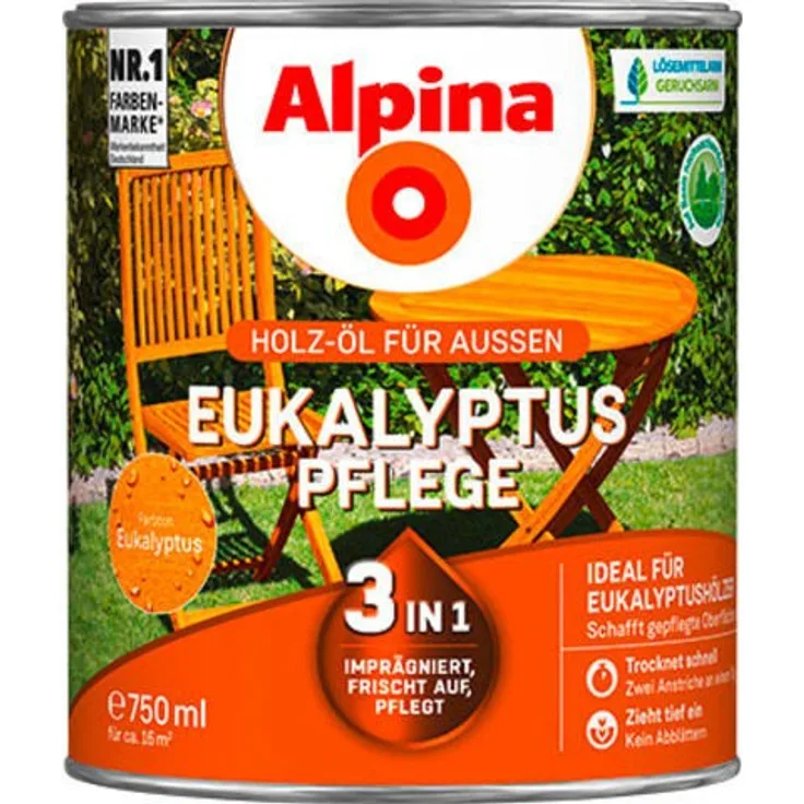 Alpina Eukalyptus Pflege Öl 750 ml