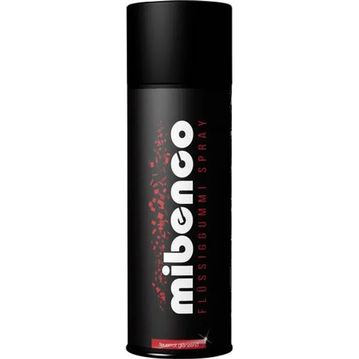 Mibenco Flüssiggummi-Spray Herstellerfarbe Feuer-Rot (glänzend) 71413000 400ml