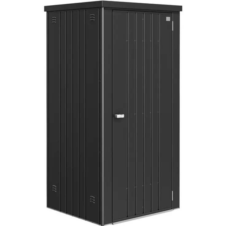 Biohort Geräteschrank 90 Aufbewahrungsschrank 93x83x182,5cm Dunkelgrau-Metallic