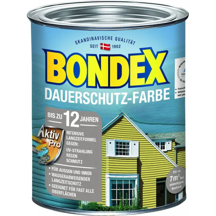 Bondex Dauerschutz - Farbe 750 ml, taupe hell