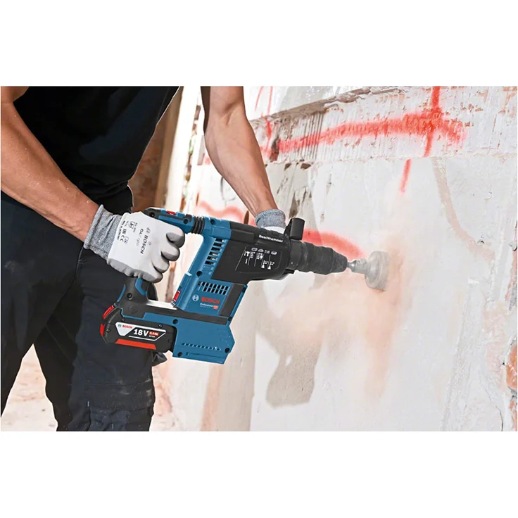 Bosch Professional GBH 18 V-26 Akku-Bohrhammer solo, Leerlaufdrehzahl: 890 U-min, Schlagstärke: 2,6 Joule, ohne Akku, ohne Ladegerät, inkl. L-Boxx - 0611909001 – Bild 4