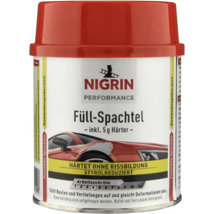 NIGRIN 72110 Performance Füll-Spachtel 250 g,