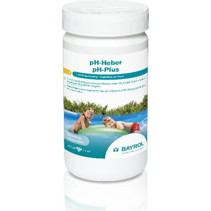 Bayrol pH Heber 1 kg Dose Granulat zur Erhöhung des pH Wert Quick-Up Pool