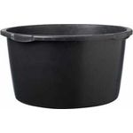 Mörtelkübel 90 l Kunststoff, rund, schwarz, 4 Griffe, L-Skala