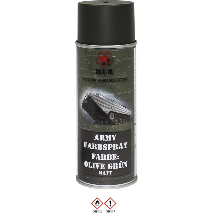 MFH Farbspray Army 400ml Oliv Grün RAL6014