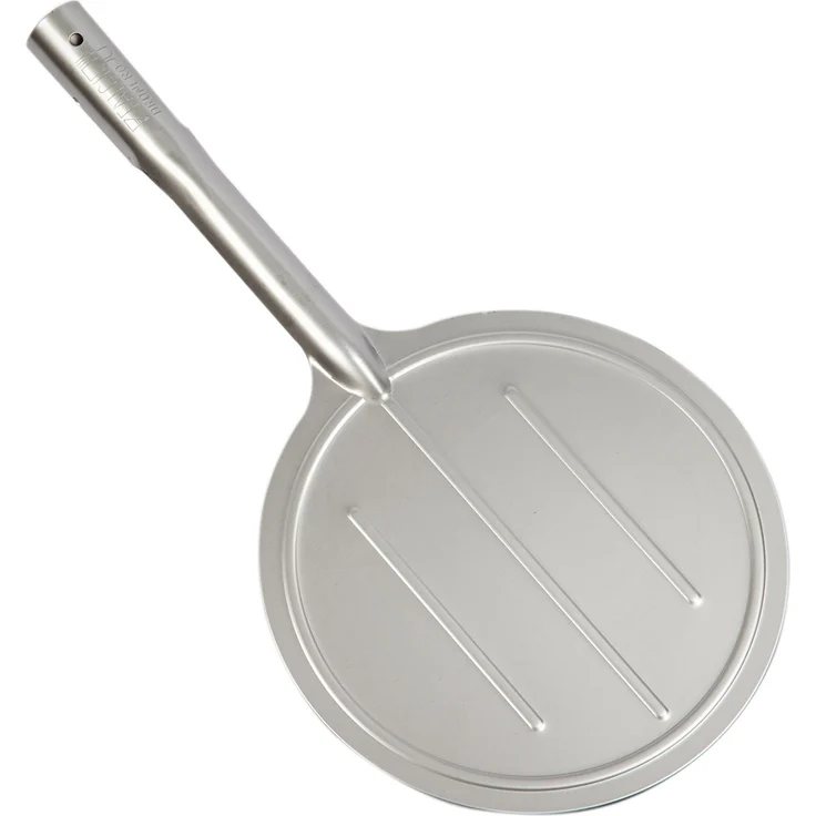 FALCI 249964  90 Pizzaschieber aus Edelstahl rund, Durchmesser 19 cm