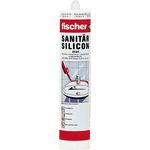Fischer DSSA Sanitär-Silikon Herstellerfarbe Weiß 053101 310ml