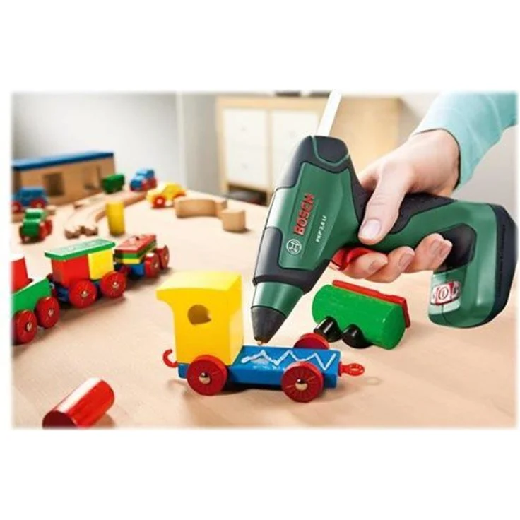 Bosch Akku Klebepistole PKP 3,6 LI (Micro-USB Ladegerät, 4 x Klebesticks Ultra Power (3,6 V)) – Bild 2