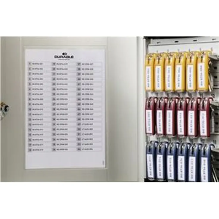 Durable Key Box 36 Code Aluminium Silber Schrank Organizer