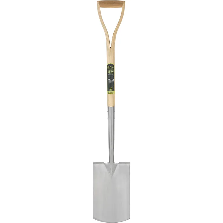 Spear & Jackson 1160KEW Kew Gardens Edelstahl Grabschaufel mit gebogenem Tritt