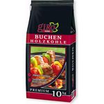 giRo Grillkohle Holzkohle Premium Qualität Buchen Holzkohle 10kg