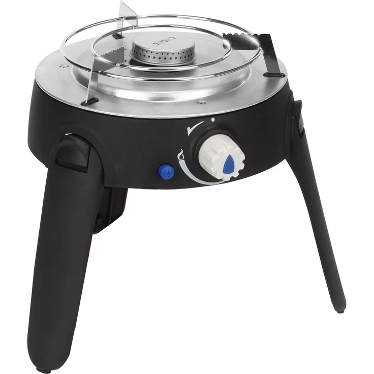 CADAC 30 Lite LP Safari Chef Campinggrill Gasgrill klein, Piezozündung, Edelstahl – Bild 2