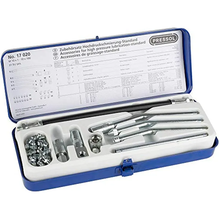PRESSOL ? Standard Accessory Kit, M 10 x 1, für Schmierung mit Fett Pumpe 17020