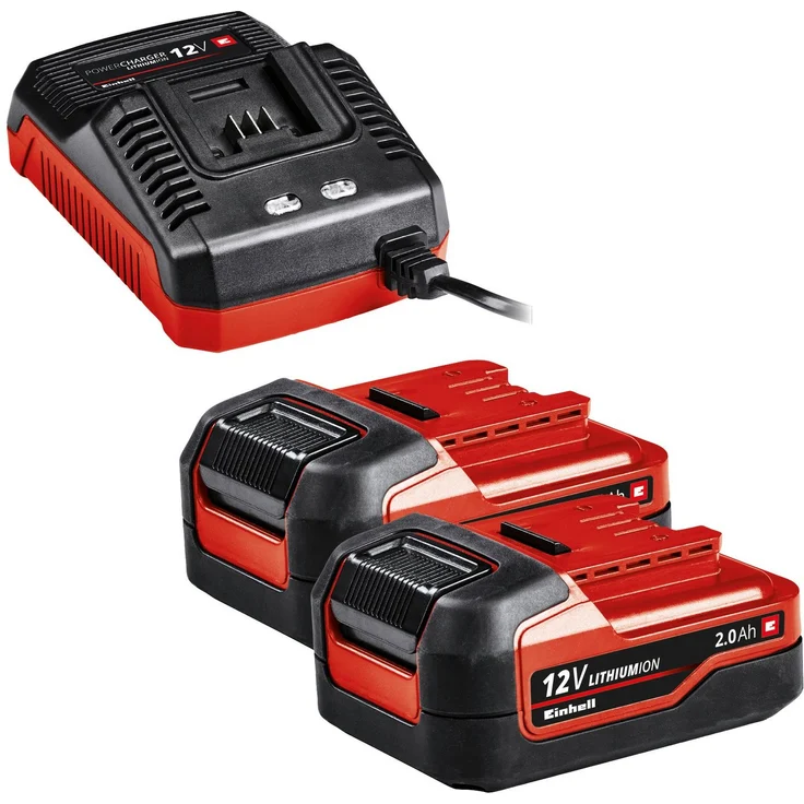 Einhell Akku-Schlagbohrschrauber TE-CD 12-1 Li-i (2x 2,0Ah Li-Ion,12 V,22 Drehmomentstufen,2-Gang-Getriebe,inkl. Schlagbohrfunktion,LED,inkl. 2x 2,0 Ah Akku und 45 Min.-Ladegerät) – Bild 5