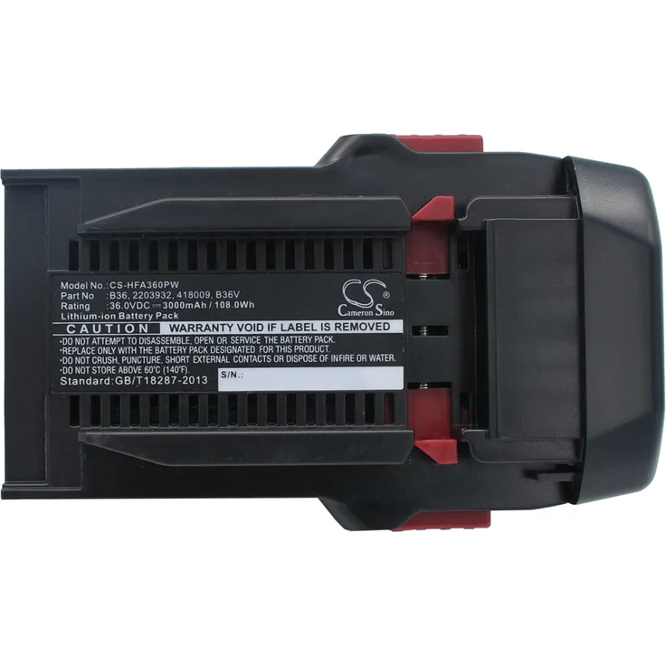 Cameron Sino Ersatzakku - CS-HFA360PW - Hilti 2203932 - 418009 - B36 - 36 Volt 3000mAh Li-Ion Werkzeugakku