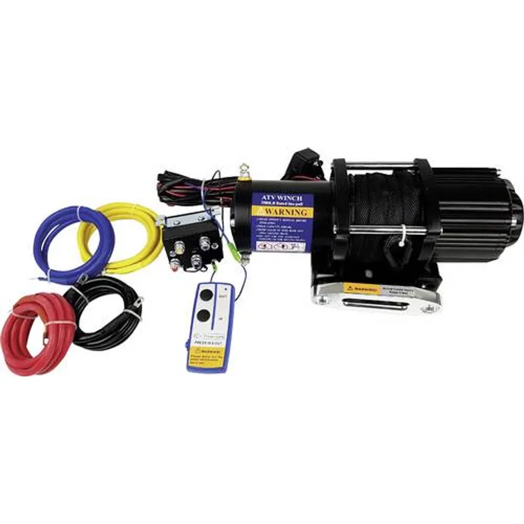Berger & Schröter Seilwinde 31766 Zugkraft (rollend)=3150kg Funk-Fernbedienung