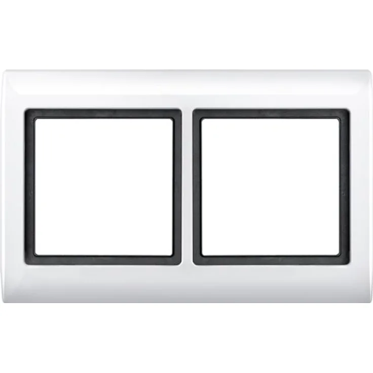 Merten 1325964 Rahmen 400219 2fach polarweiss AQUADESIGN