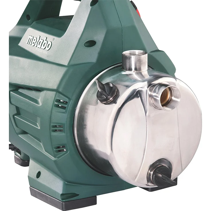 Metabo P 4500 INOX 4500 l/h 48 m Förderhöhe Hauswasserautomat 4,8 bar – Bild 2