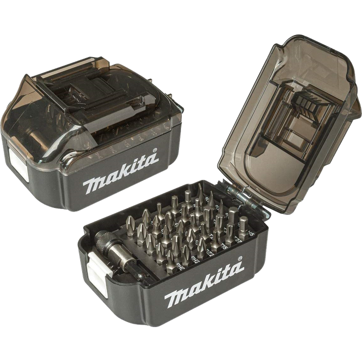 Makita Bitset 31 teilig inkl. Bithalter im Akku-Design B-68317 Bitbox Bit Zubehör