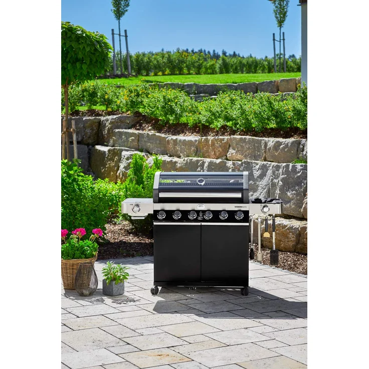 RÖSLE BBQ Gasgrill Videro G6-S Vario+ schwarz 2022 – Bild 6