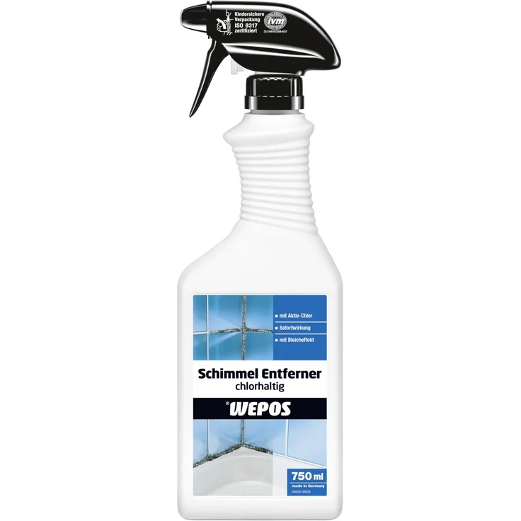 Wepos Schimmelentferner chlorhaltig 750 ml – Bild 3