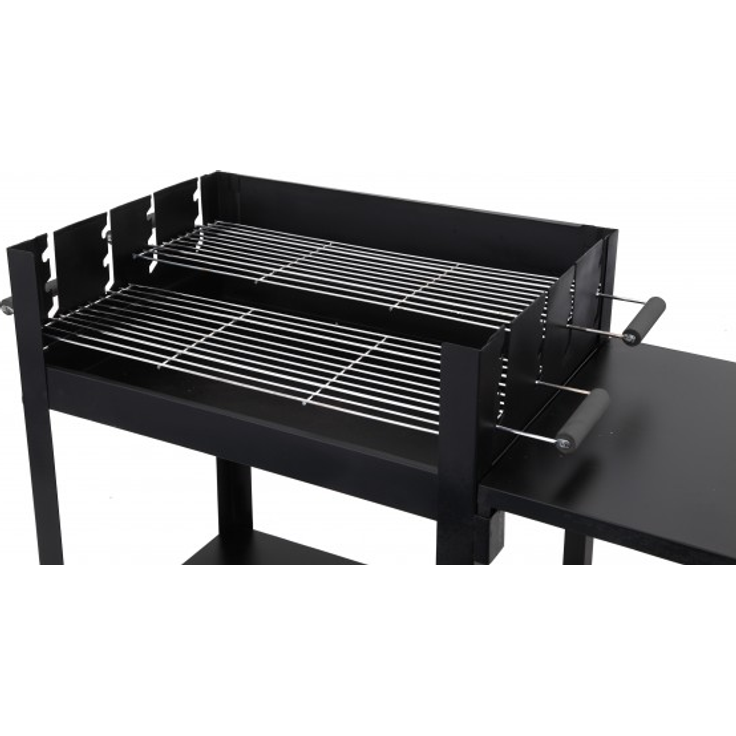 Tepro Chill&Grill Holzkohlengrill Zusammenbau OHNE Schrauben Lambada, Schwarz – Bild 3
