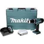 Makita HP457DW 18V G-Serie Akku Schlagbohrschrauber,42 Nm 1x Akku 1,5 Ah Ladegerät Koffer