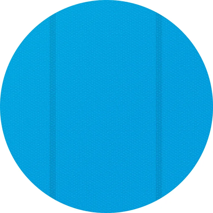 Tectake Poolabdeckung Solarfolie rund, 3 m, blau