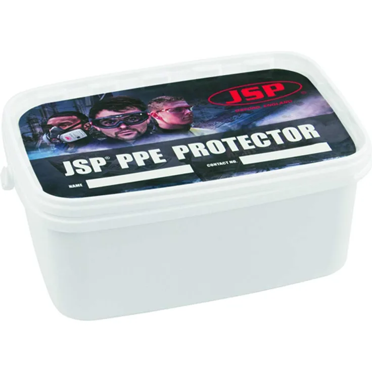 JSP BTB000-000-100 Force 8 Halbmasken-Aufbewahrungsbehälter, 10 Stück