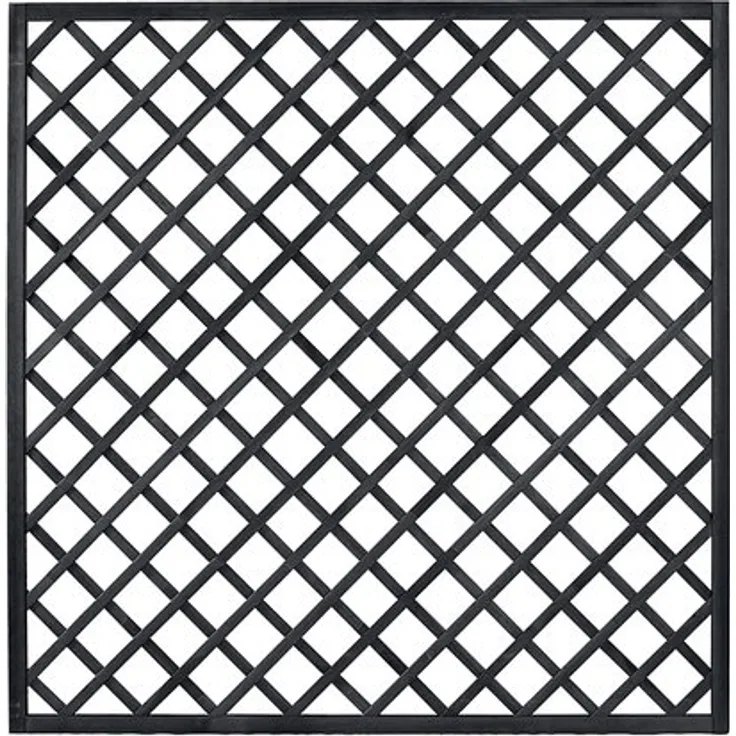 Andrewex Sichtschutzzaun-Element Pergola Anthrazit 180 cm x 180 cm