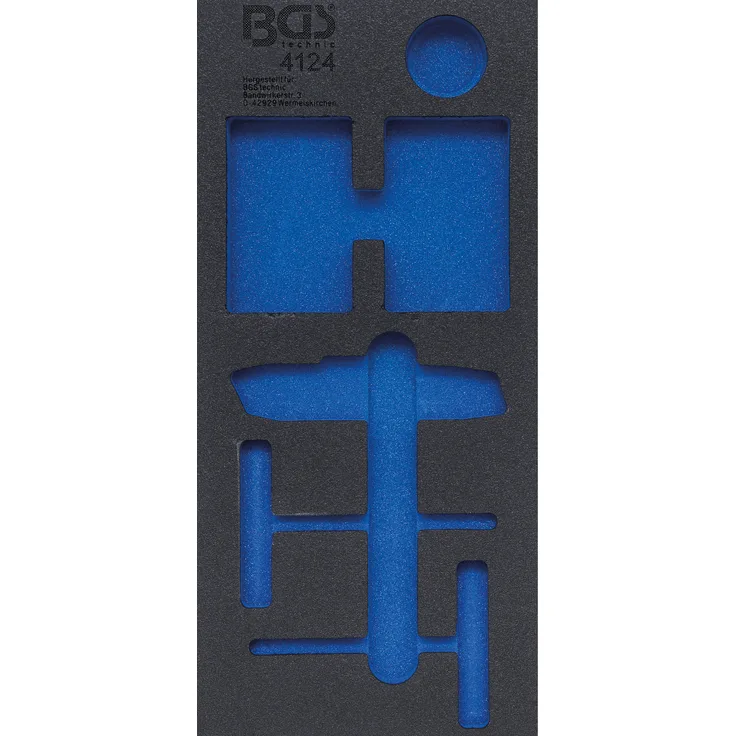 BGS 4124-1 | Werkstattwageneinlage 1-3 | leer | für Art. 4124