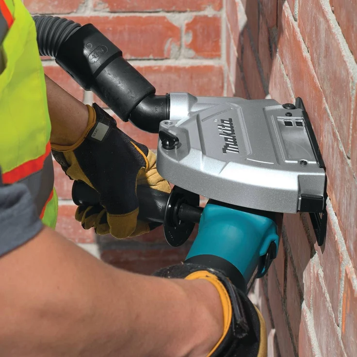 Makita Absaughaube für Winkelschleifer bis 125mm (196845-3) – Bild 5