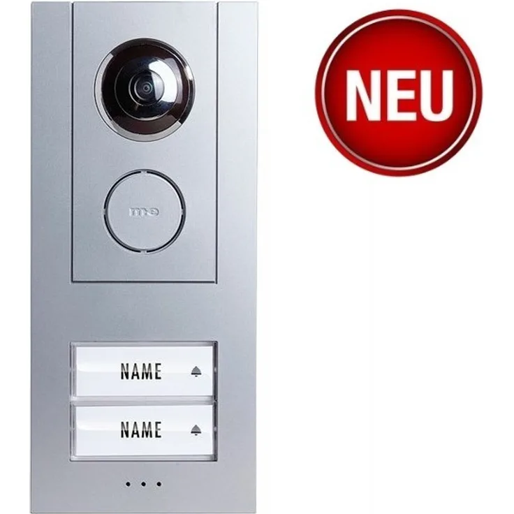 m-e VISTUS Video Außenstation VD ALU 620 für 2-Familienhaus