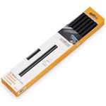 Steinel Schwarze Klebesticks 11 mm, 10 Sticks, 250 g, universeller Schmelzkleber für schwarzes Material