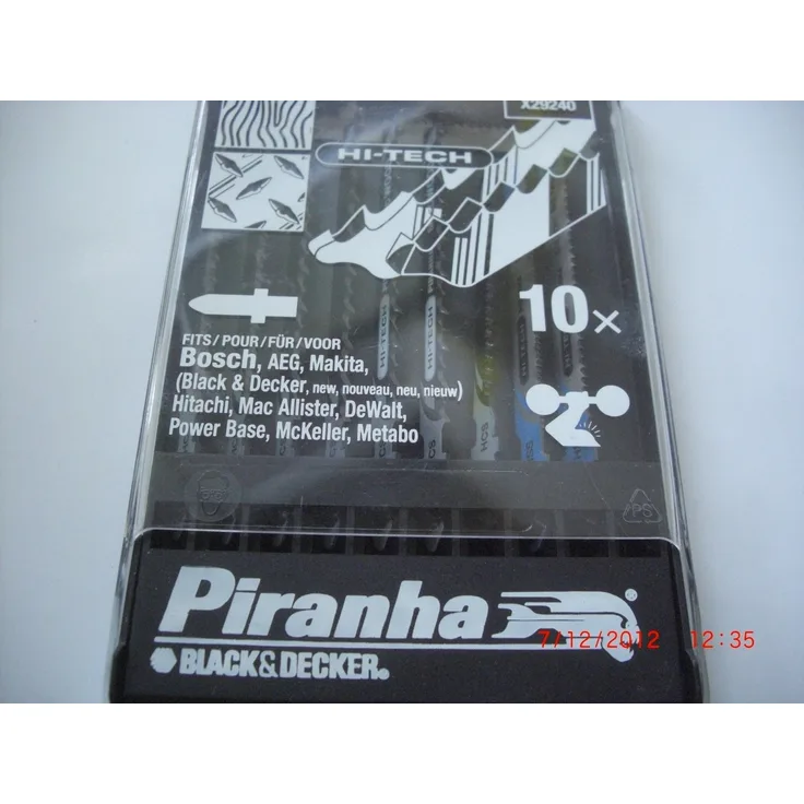 Piranha x29240-xj HCS-HSS gemischt T-Schaft Stichsägeblätter