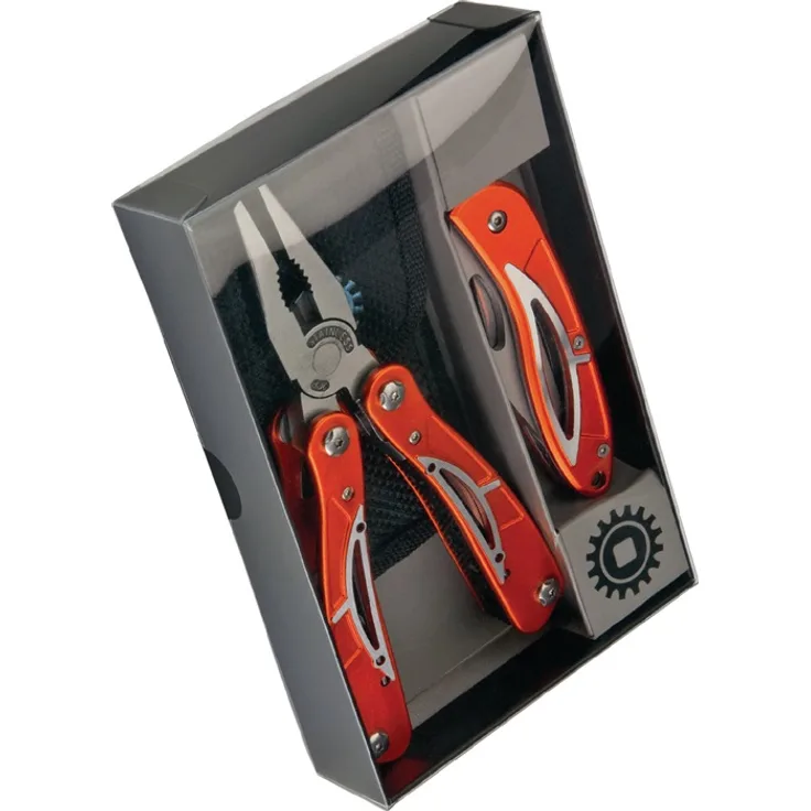 Peddingshaus Multitool-Set rostfrei 10 tlg. mit extra Klappmesser - 6202000000