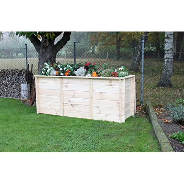 Promadino Hochbeet 161 cm x 81,5 cm x 83 cm